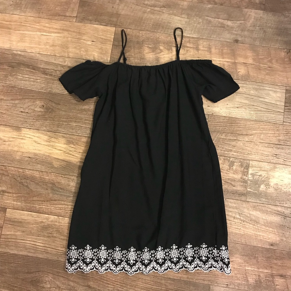 Off the shoulder dress